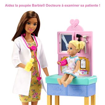 BARBIE BARBIE COFFRET DOCTEURE (BRUNE