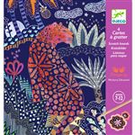 Jeu créatif Djeco Cartes à gratter Nature luxuriante