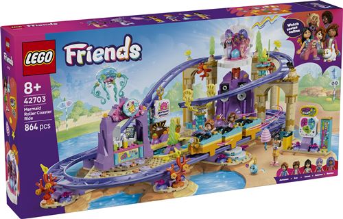 LEGO® Friends 42703 Les montagnes russes des sirènes