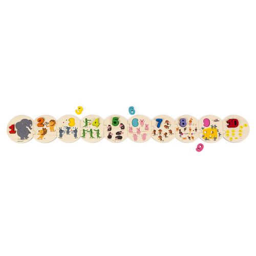 Puzzle enfant Janod J'apprends à compter État correct -  reconditionné disponible sur Fnac