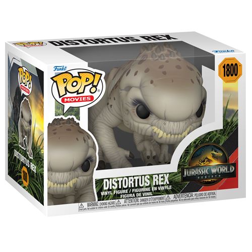 Funko Figurine Pop Jurassic World Distortus Rex - Image 2