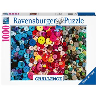 Puzzle 1000 pièces Ravensburger Boutons Challenge Puzzle