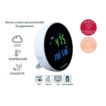 Moniteur d'air Orium Quaelis 16 11334 Blanc et Noir