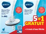 Pack de 5+1 filtres Brita MicroDisc