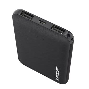 Batterie externe compacte X Moov Sky 5000 mAh Gris Anthracite