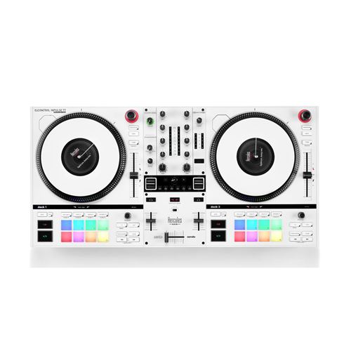 Contrôleur DJ Hercules Inpulse T7 Edition Blanc