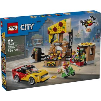 LEGO® City 60496 La pizzeria et ses véhicules de livraison - 1