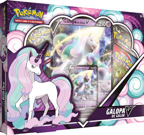 Carte à collectionner Asmodée Coffret Pokémon V 4 Boosters