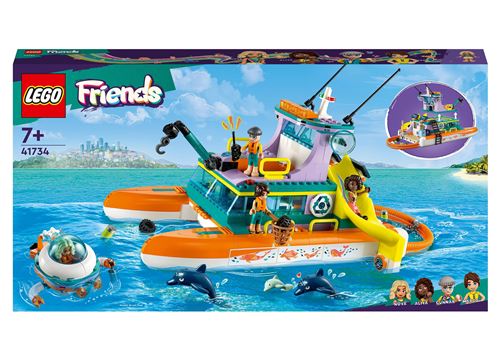Acheter LEGO® Friends 41734 Le bateau de sauvetage en mer État correct - 59,39 € LEGO® Friends 41734 Le bateau de sauvetage en mer État correct - LEGO Friends reconditionné disponible sur Fnac