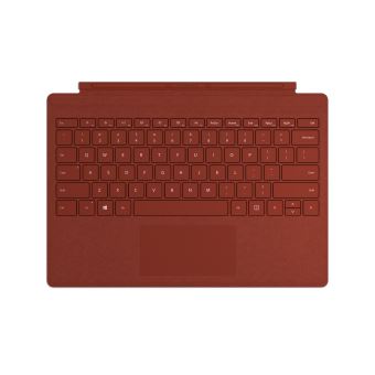 Clavier Microsoft Signature Type Cover Pour Surface Pro Rouge Coquelicot Clavier Pour Tablette Achat Prix Fnac
