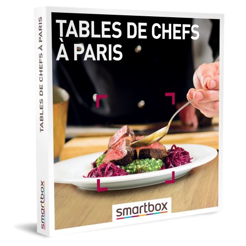 Coffret cadeau Smartbox Tables de chefs à Paris