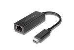 Adaptateur USB Type C vers Ethernet RJ 45 Lenovo Noir