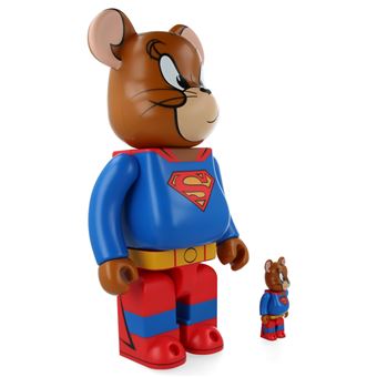 Bearbrick 100% + 400% Tom & Jerry as Superman