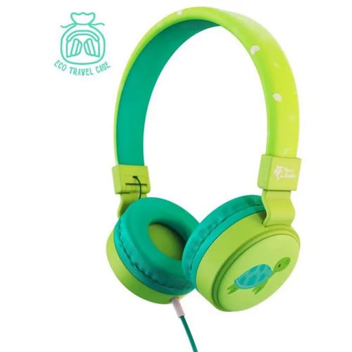 Ecouteurs filaires pour enfants Planet Buddies Milo la tortue