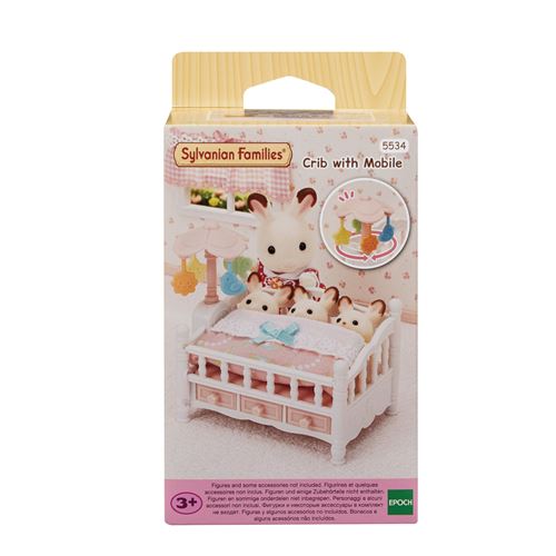 Figurine Sylvanian Families Le lit de bébé et mobile