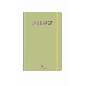 Agenda Semainier Oberthur Cachemire 2022 Format 15 Modèle aléatoire