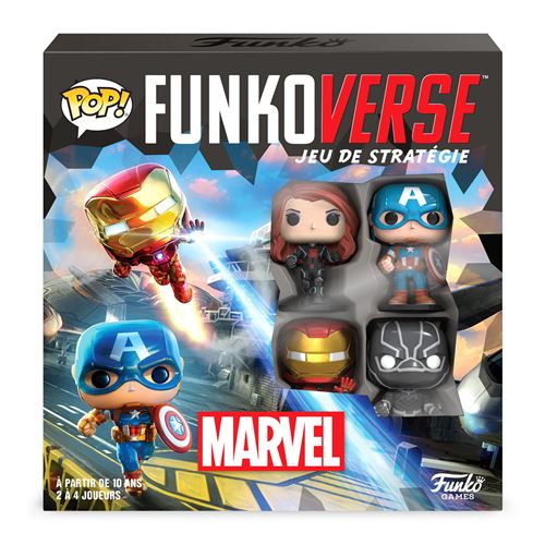 Funko Jeu De Stratégie Pop Funkoverse Marvel 100