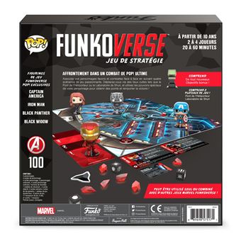 Jeu de stratégie Funko Pop FunkoVerse Marvel 100