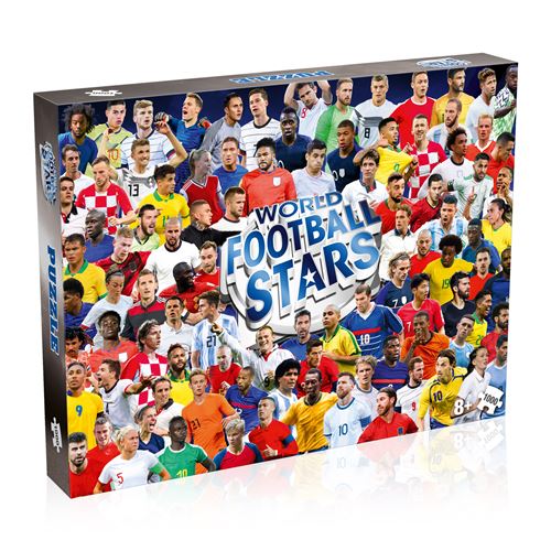 Winning Moves World Football Stars Puzzle 1000 pièces