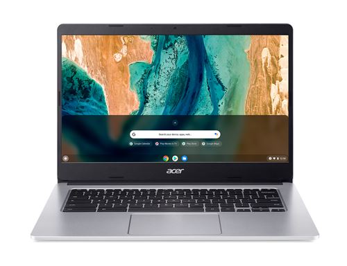 Chromebook Acer 314 CB314-2H-K1JZ 14"""" MediaTek 4 Go RAM 32 Go eMMC Argent pur - PC Portable. 