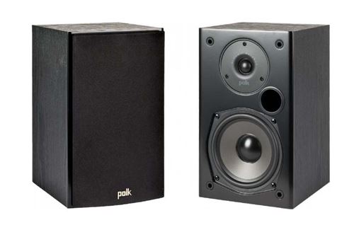 Enceinte biblioth&egrave;que Polk T15 Black Vendue par paire