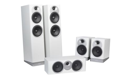 Pack 5 enceintes Home Cinéma Jamo S25 HCS Gris