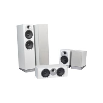 Pack 5 enceintes Home Cinéma Jamo S7-25HCS Gris