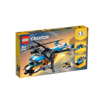 LEGO Creator 3-en-1 - L'aventure en hélicoptère (31092) au meilleur prix  sur