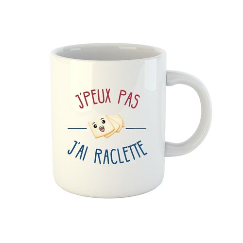 Tasse Kapsul Je peux pas j'ai raclette