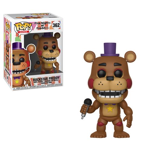 Figurine Funko Pop Games Five Nights at Freddy's Fazbear's Pizzeria Simulator Rockstar Freddy