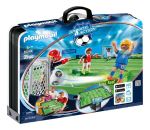 Playmobil Sports et Action 70244 Grand terrain de football transportable