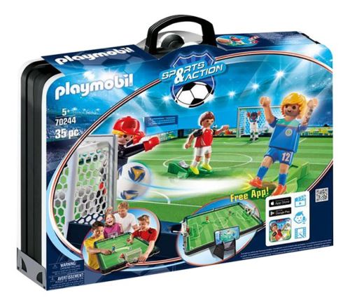 VOETBALSTADION/TERRAIN DE FOOTBALL TRANSPORTABLE