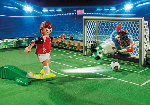 Playmobil Sports et Action 70244 Grand terrain de football