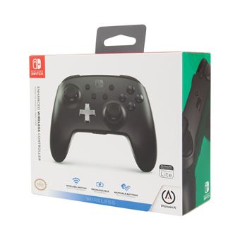 Manette sans fil améliorée Bluetooth pour Nintendo Switch Acco Noir