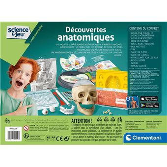 Jeu scientifique Clementoni La découverte du corps humain