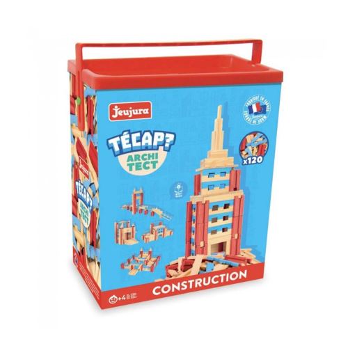 Técap? Architect - 120 houten stukken JeuJura