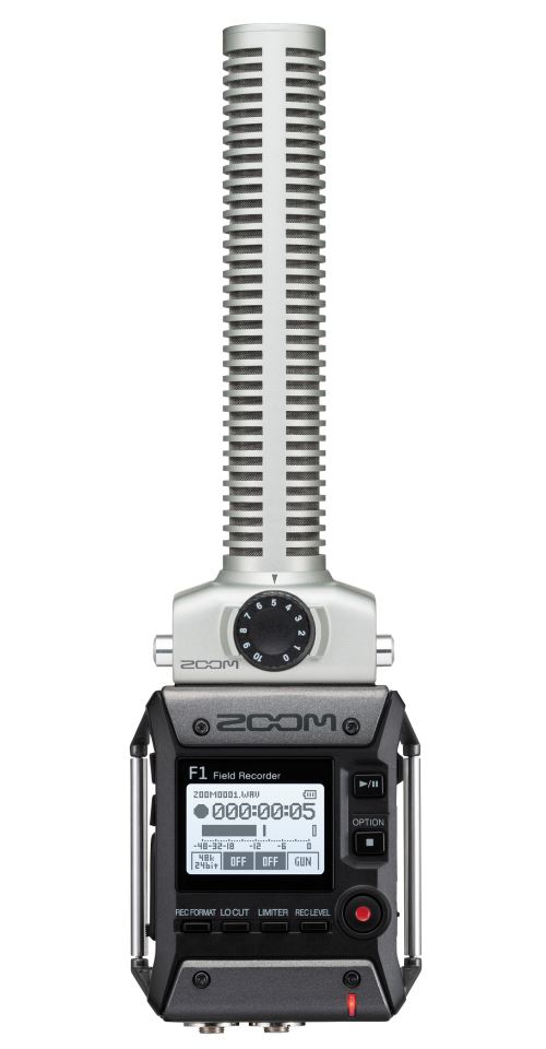 Zoom F1-SP 2 Tracks Recorder + Canon Micro