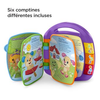Jouet Musical D Eveil Bebe Fr 6 Mois Fisher Price Livre Interactif Comptines Escritura Y Lectura Juguetes Educativos