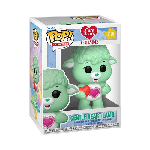 Figurine Funko Pop Animation Care Bears Cousins Gentle Heart Lamb - vue 1