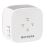 Répéteur universel WiFi Netgear AC1200 EX6110 Bande double Blanc_0