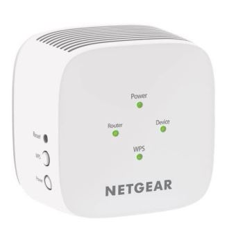 Répéteur universel WiFi Netgear AC1200 EX6110 Bande double Blanc