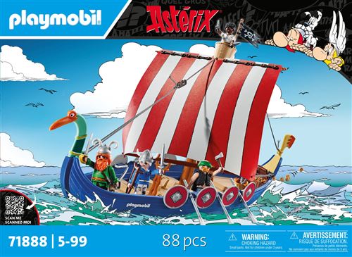 Playmobil Astérix 71888 Bateau Des Pirates
