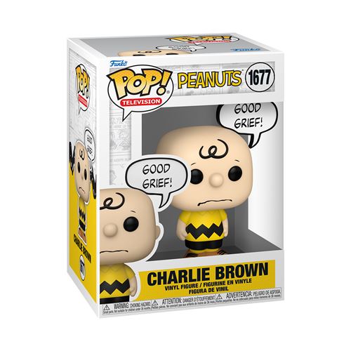 Figurine Funko Pop Animation Peanuts Charlie - vue 2