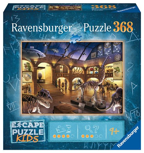 Puzzle Enfant Ravensburger Escape Une Nuit Au Musée 368 Pièces