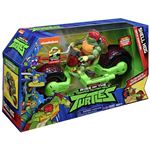 Véhicule Deluxe Tmnt avec figurine articulée Raphael