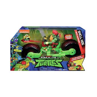 Véhicule Deluxe Tmnt avec figurine articulée Raphael