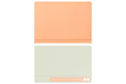 Housse Smart Book Cover pour Samsung Galaxy Tab S10+ Galaxy Tab S9+ et Galaxy Tab S9 FE+ Orange