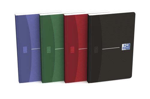 Carnet Oxford Office Essentials 192 pages brochées Petits carreaux 5mm 9 x 14 cm Modèle aléatoire