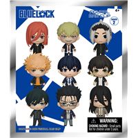 Figurine de collection Monogram Porte-clés pour sac à dos Blue Lock 3D Modèle aléatoire