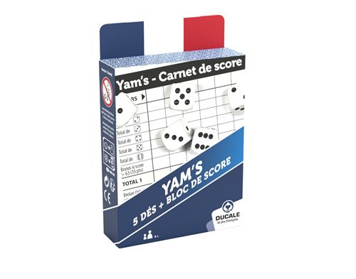 Jeu De Société Cartamundi Yam's – Jeu Traditionnel Avec Bloc De Score Écologique - vue 3